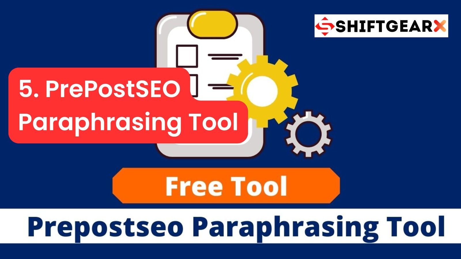 PrePostSEO Paraphrasing Tool