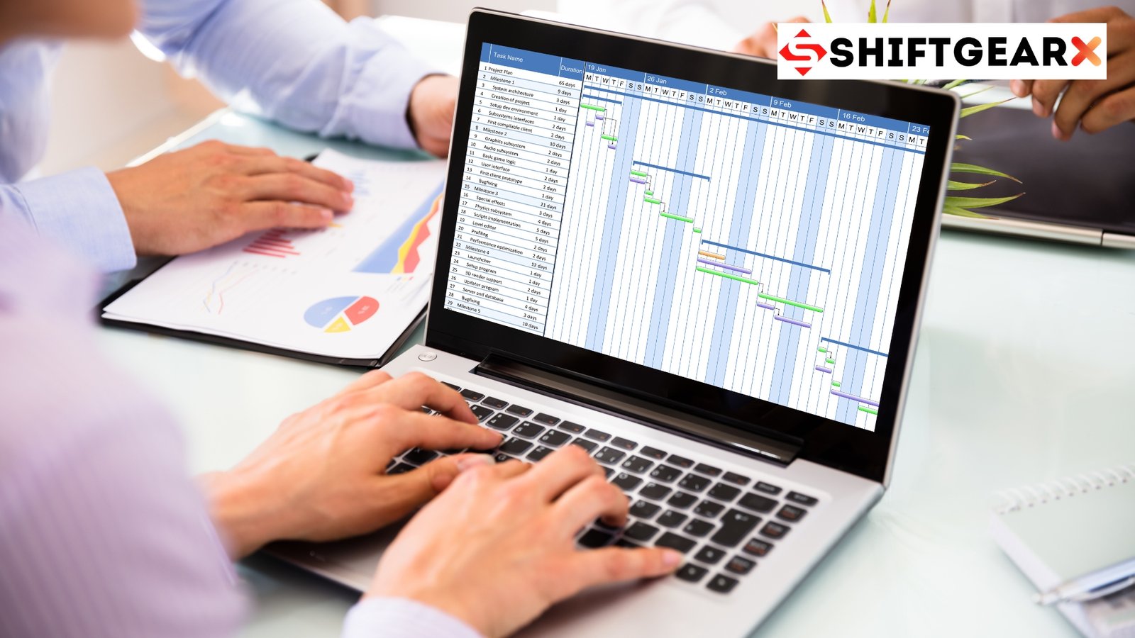 Real-Time Collaboration in Gantt Charts